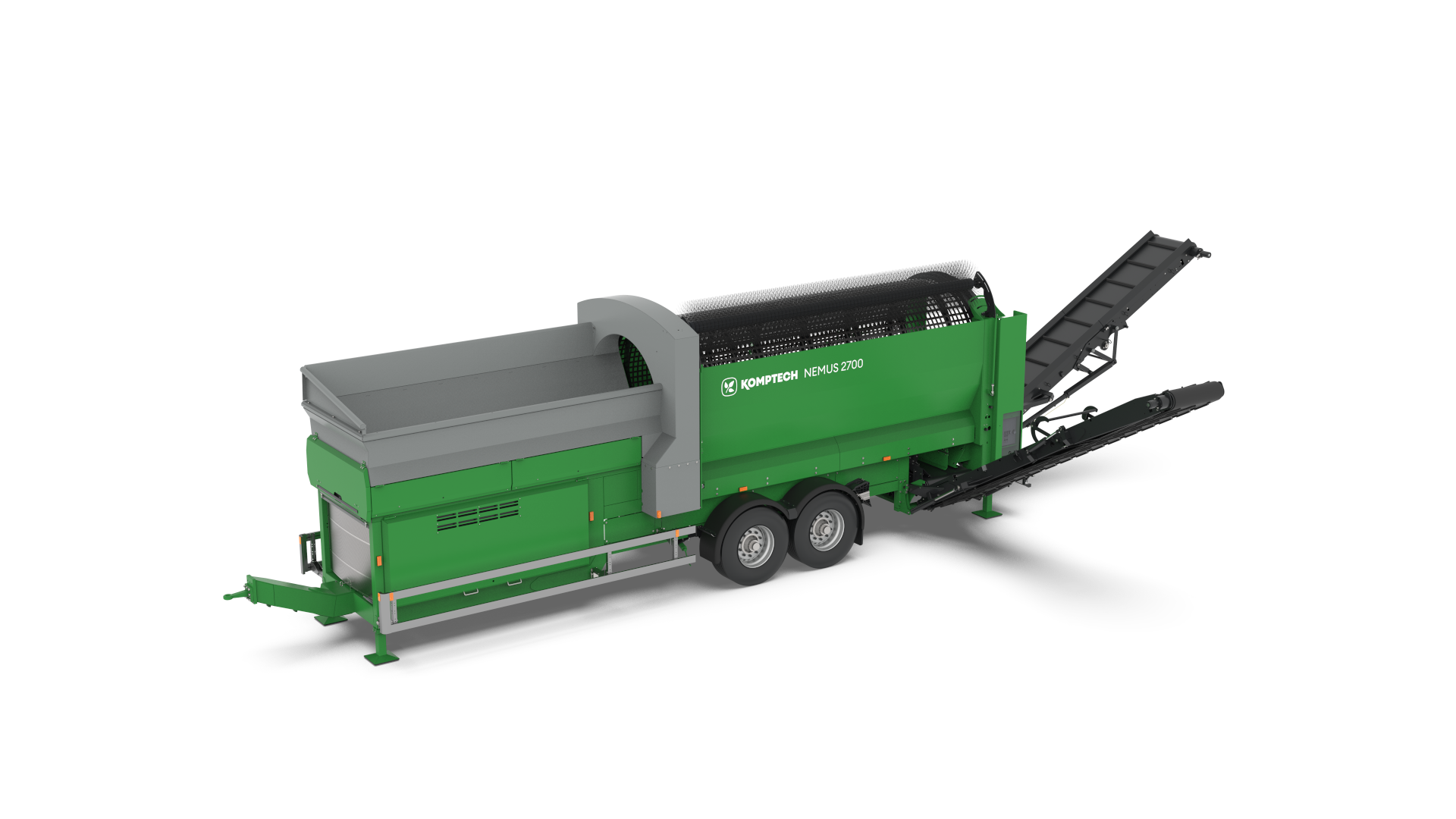 Ciururi Komptech pentru sortare deseuri, biomasa si compost